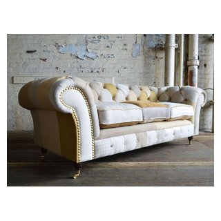 Portobello Chesterfield sofa Eclectic Living Room West