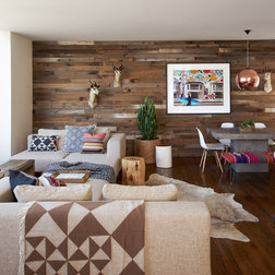 Southwestern Living Room by Studio Revolution