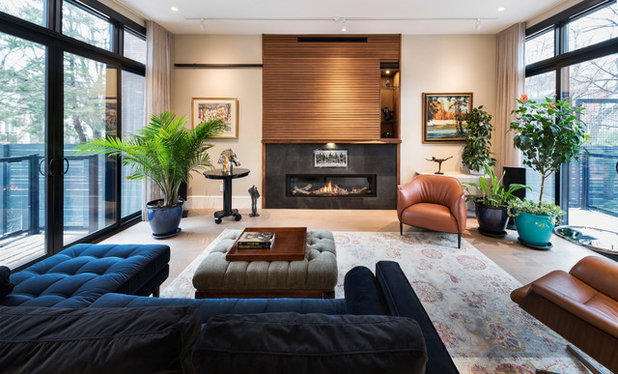 Contemporary Living Room by Ardington and Associates Design Inc.