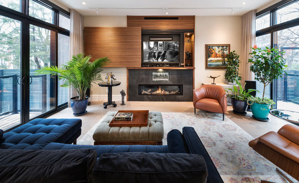 Contemporary Living Room by Ardington and Associates Design Inc.