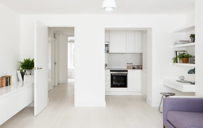 Houzz Tour: A Minimalist Flat Filled With Space-saving Solutions