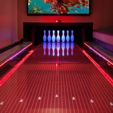 Private Bowling Alley for Hip Hop Music Mogul