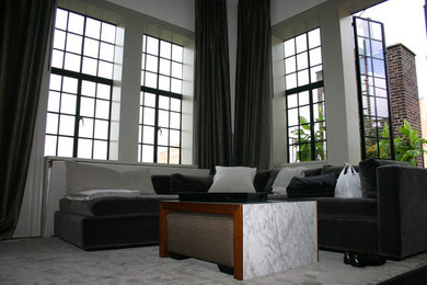 This is an example of a traditional living room in Wilmington.