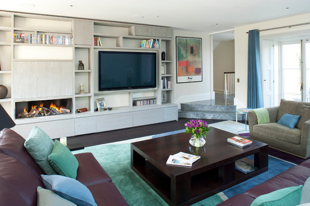 Contemporary Living Room by Greenleaf Lighting Ltd
