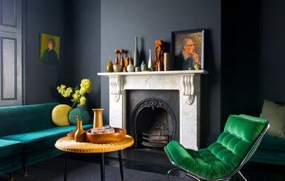 Green Velvet Shines in These Enviable Rooms