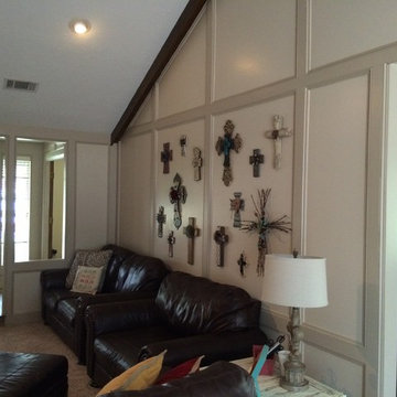 ProTect Painters: Stained Wood to Painted in League City, TX