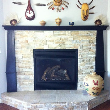 Puffin House Fireplace