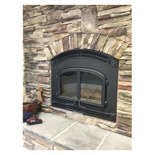 Quadra-Fire 7100 Wood Burning Fireplace - Traditional - Living Room -  Denver - by Colorado Fireside | Houzz AU