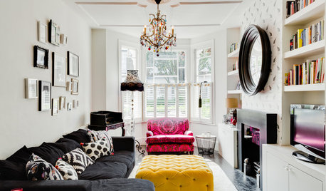 British Houzz: A London Townhouse Looks on the Bright Side