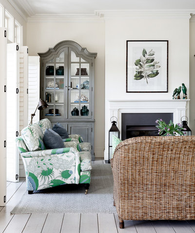 Coastal Living Room by The Classic Outfitter
