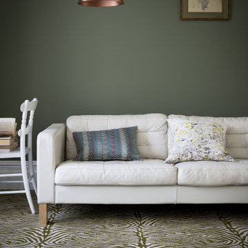Quirky Living Room Carpet Flooring