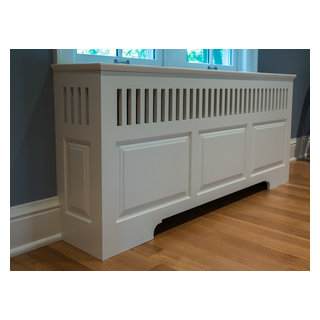Radiator Cover - Traditional - Living Room - Minneapolis - by Steven  Cabinets | Houzz