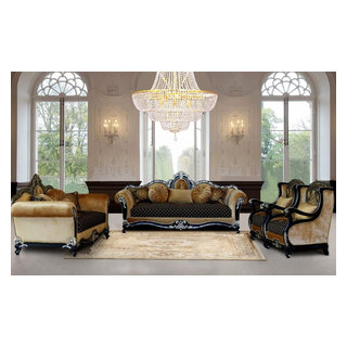 Wooden on sale luxury sofa