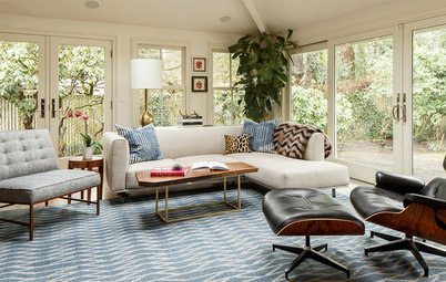 Room of the Day: Stylish Living Space With a Midcentury Twist