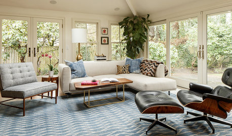 Room of the Day: Stylish Living Space With a Midcentury Twist