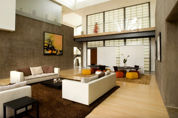 Modern Living Room by Intexure Architects
