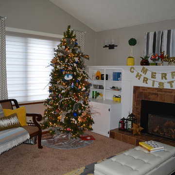 Rardon Sitting Room at Christmas