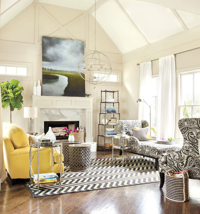 Contemporary Living Room by Ballard Designs