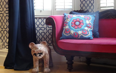 Houzz Tour: Color and Pattern Liven Up a London Home