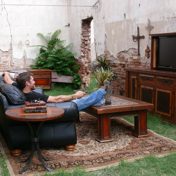 Reclaimed Barnwood Living Room Furniture