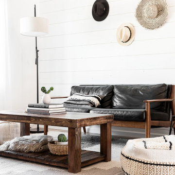 Reclaimed Wood Rectangle Coffee Table