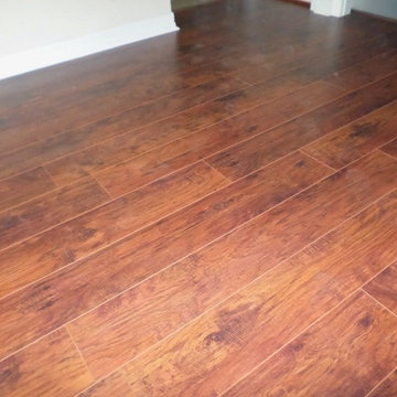 Red Mahogany Wide Plank Floor