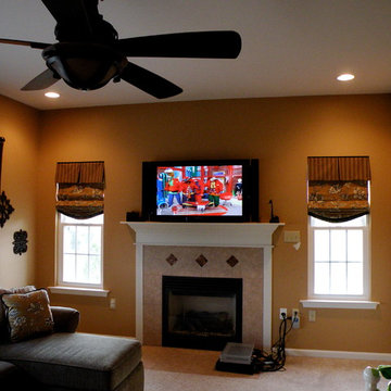 Redecorate a family room