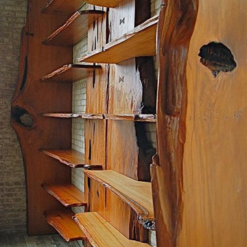Redwood Book Case by the Yes Men