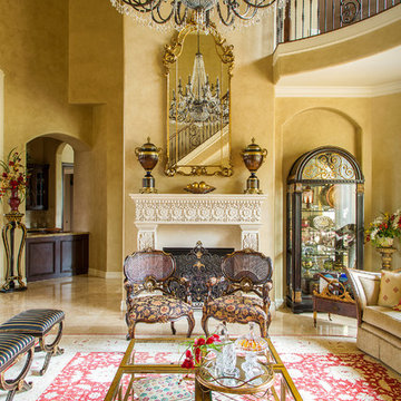 Refined Formal Interiors in Houston
