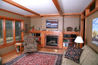 Living room - living room idea in Minneapolis