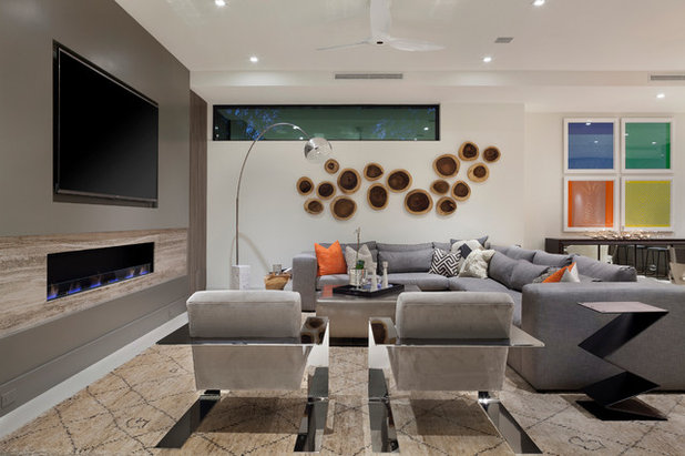 Contemporary Living Room by Marc-Michaels Interior Design