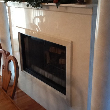 Remodel Dining Room Fireplace