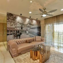 Mumbai Houzz: A Shimmering City Flat Expands from 2-BHK to 3-BHK