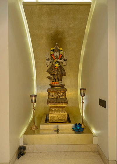 Indian Family Room by Prashant Bhat Photography