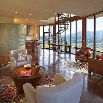 Residence on the Rio Grande Gorge