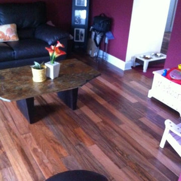 Residential home featuring Peru Tigerwood