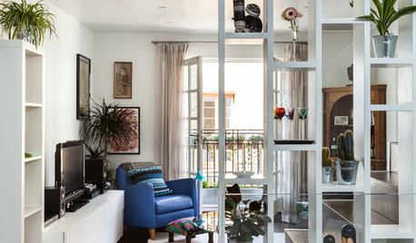 13 Clever Ideas for Living Room Shelving