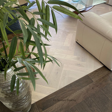 Residential | Living Room Wood Parquet | Calusa Lakes