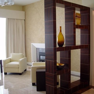 Residential Spaces with Wood Veneer