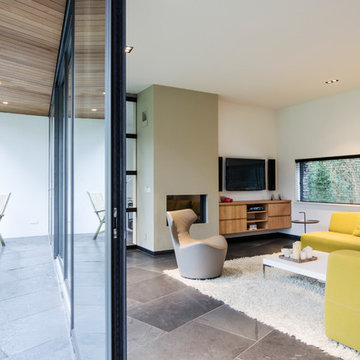 Restyling contemporary living room