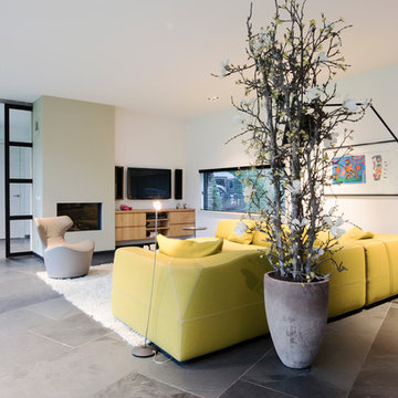 Restyling contemporary living room