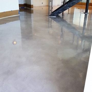 Resurfaced Concrete Floor Designs