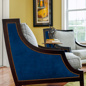 Rich and Royal Blue Chair