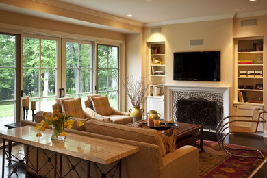 Example of a living room design in Baltimore