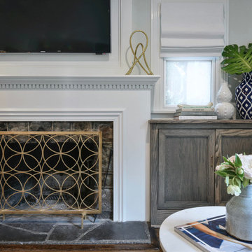 Ridgewood Charming Tudor Living Room