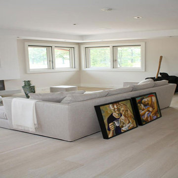 Rift sawn white Oak flooring