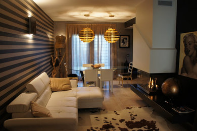 Stilmix Wohnzimmer in Bologna