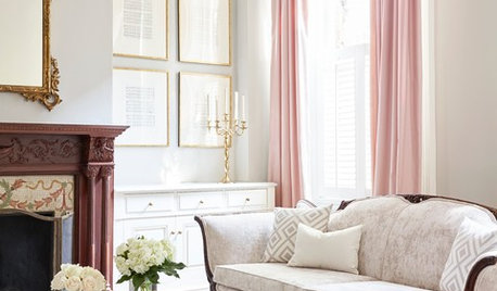 Room of the Day: Softly Elegant Look for a Formal Parlor Room