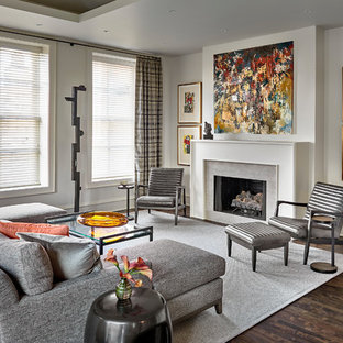 75+ Wohnzimmer mit Kaminumrandung aus Stein Ideen & Bilder - Mai 2021