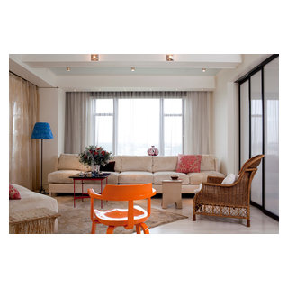 Riverside Drive super groovy masterpiece - Contemporary - Living Room - New York - by Rusk 